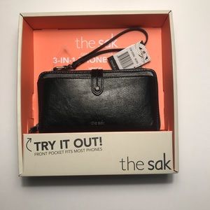NWT The Sak 3-In-1 Phone Wallet